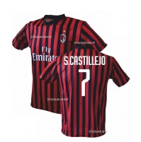 Maglia AC Milan S.Castillejo Replica Ufficiale Home 2019-20